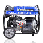 HY9000LEK-2 7kW Petrol Open Frame Site Generator