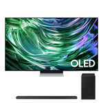 Samsung OLED QE77S93DA 77" 4K TV with HW-S700D Soundbar
